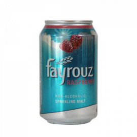 Carbonated Malt Non-Alcoholic Beverage Raspberry Fayrouz  4x6x330ml