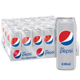 Soft Drink Can Diet Pepsi  24x320ml