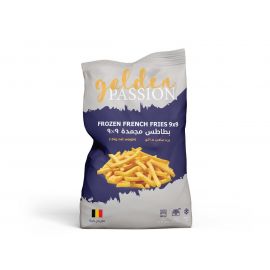 Frozen French Fries 9/9 Golden Passion 4x2.5 kg
